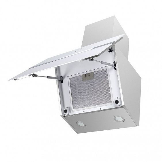 Вытяжка MAUNFELD MERSEY 60 белый/вставка сатин