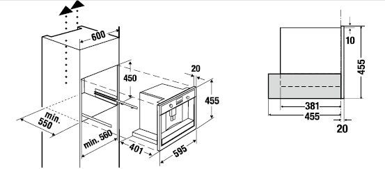 Встраиваемая кофемашина Kuppersbusch EKV 6500.0 E купить с доставкой по Москве и Московской области в интернет-магазине ТехноВегас