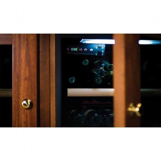 Винный шкаф IP INDUSTRIE cex 401 lnu (цвет - орех) купить с доставкой по Москве и Московской области в интернет-магазине ТехноВегас