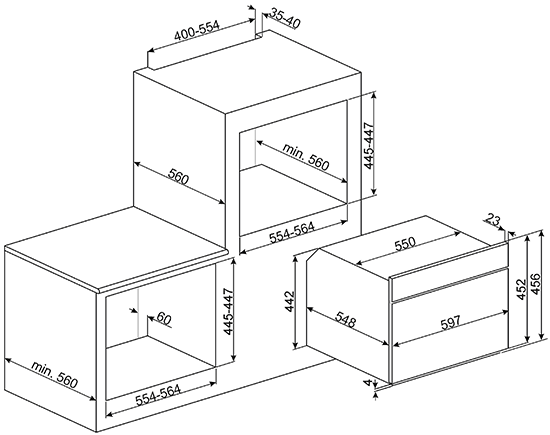 Электрический духовой шкаф SMEG sf4920mcx купить с доставкой по Москве и Московской области в интернет-магазине ТехноВегас