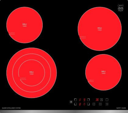 Встраиваемая электрическая варочная панель Kaiser KCT 6703 F купить с доставкой по Москве и Московской области в интернет-магазине ТехноВегас