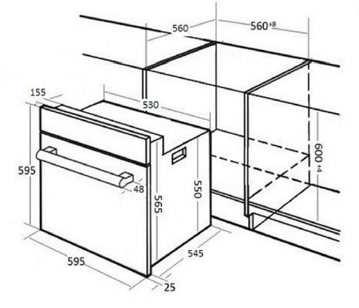 Духовой шкаф KUPPERSBERG HO 658 W купить с доставкой по Москве и Московской области в интернет-магазине ТехноВегас