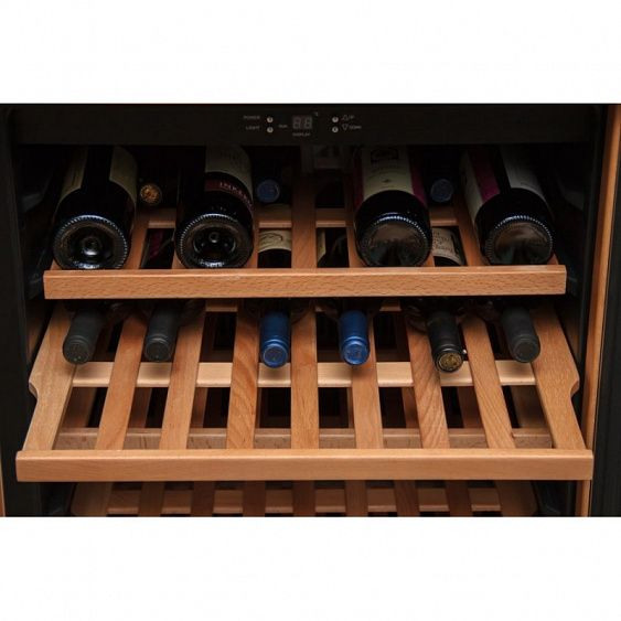 Винный шкаф IP INDUSTRIE cexp 45-6 nu (цвет - орех) купить с доставкой по Москве и Московской области в интернет-магазине ТехноВегас