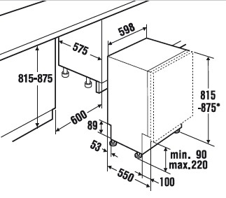 Посудомоечная машина KUPPERSBUSCH igv 6609.3 купить с доставкой по Москве и Московской области в интернет-магазине ТехноВегас