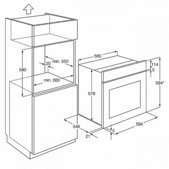 Духовой шкаф ELECTROLUX eoa 5751 aov купить с доставкой по Москве и Московской области в интернет-магазине ТехноВегас