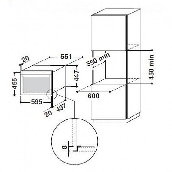 Микроволновая печь WHIRLPOOL AMW507/IX купить с доставкой по Москве и Московской области в интернет-магазине ТехноВегас