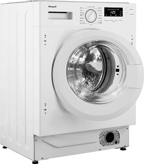 Встраиваемая стиральная машина Weissgauff WMI 6147 Inverter Steam купить с доставкой по Москве и Московской области в интернет-магазине ТехноВегас
