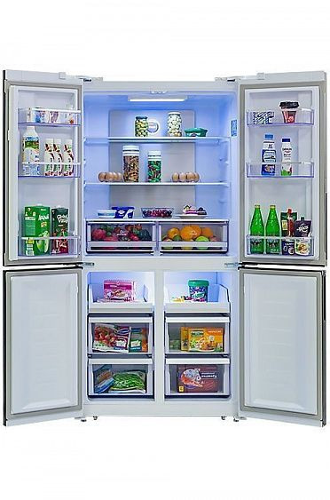 Холодильник HIBERG RFQ-500DX NFGB inverter