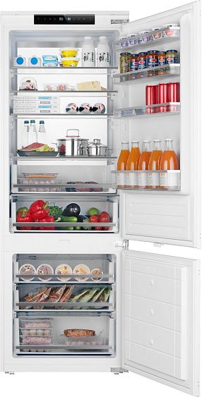 Встраиваемый холодильник Weissgauff WRKI 1969 Total NoFrost Premium EcoFresh