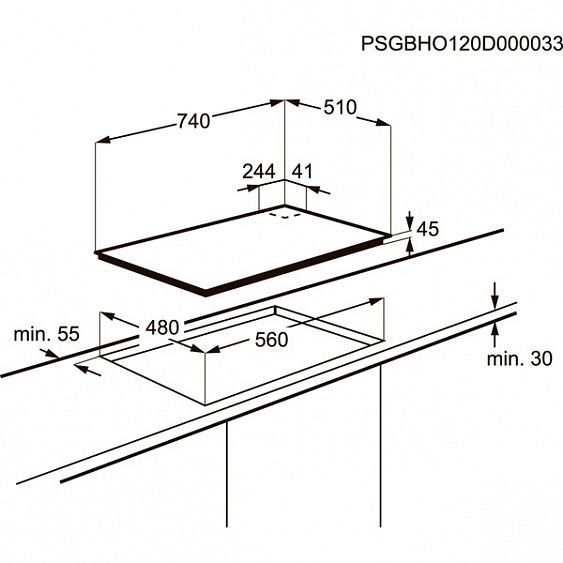 Поверхность ELECTROLUX egt 97355 nk купить с доставкой по Москве и Московской области в интернет-магазине ТехноВегас