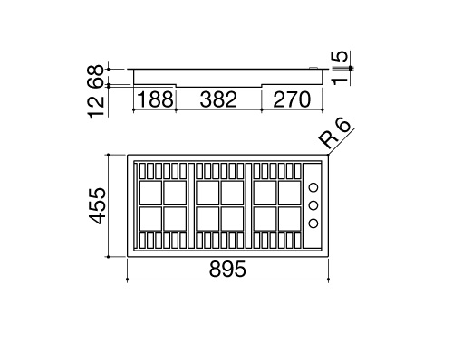 Варочная поверхность BARAZZA 1PLB2T купить с доставкой по Москве и Московской области в интернет-магазине ТехноВегас