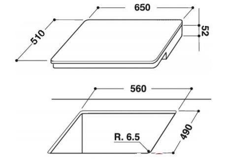 Варочная поверхность WHIRLPOOL  acm810/bf купить с доставкой по Москве и Московской области в интернет-магазине ТехноВегас
