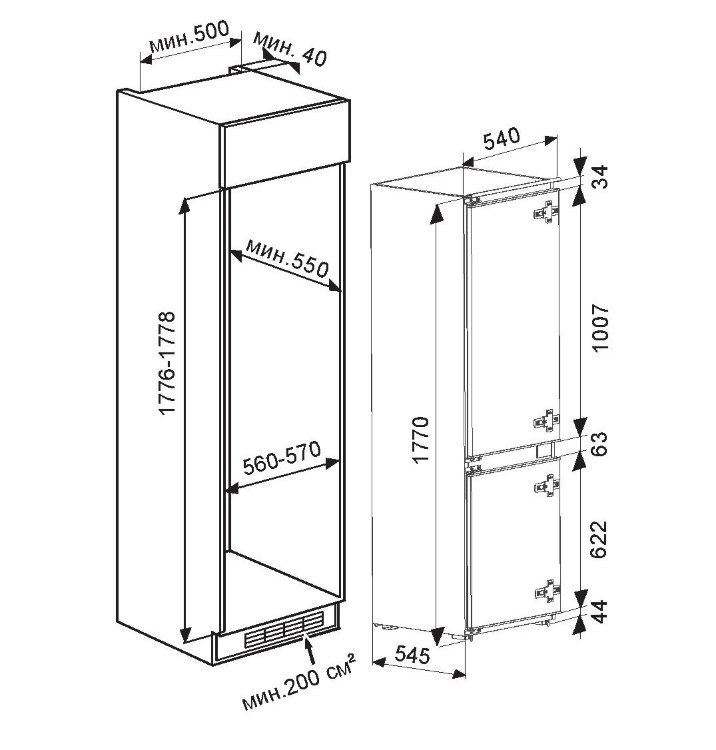 Midea mdre379fgf01 схема встраивания