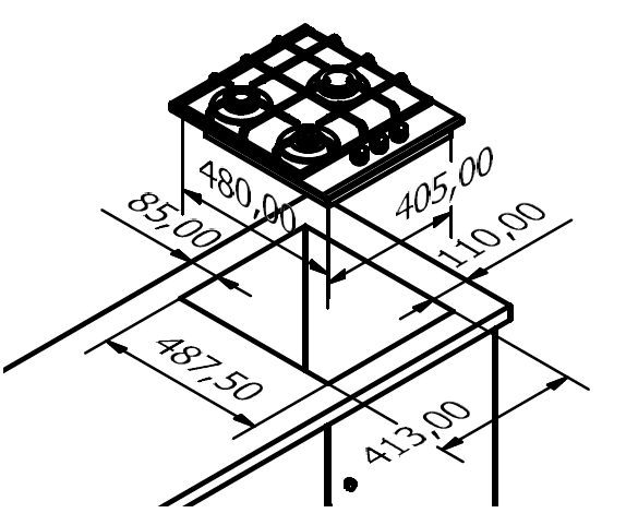 Варочная поверхность KUPPERSBERG FQ 42 B