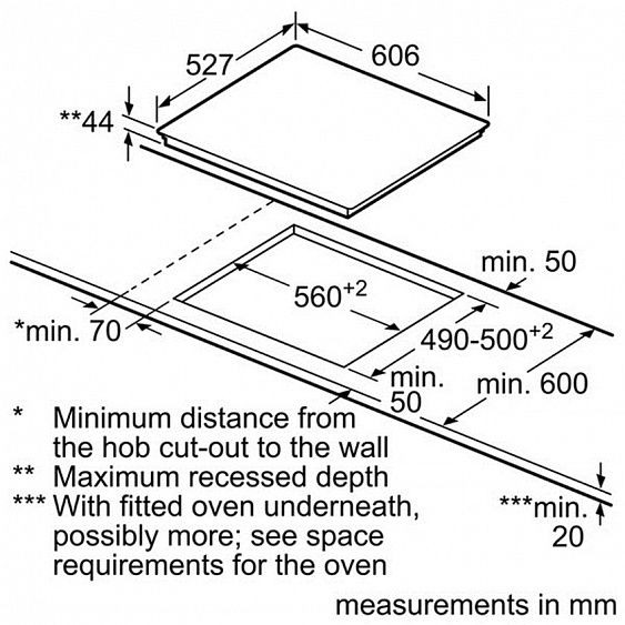 Поверхность BOSCH pkf 675 f 17 e