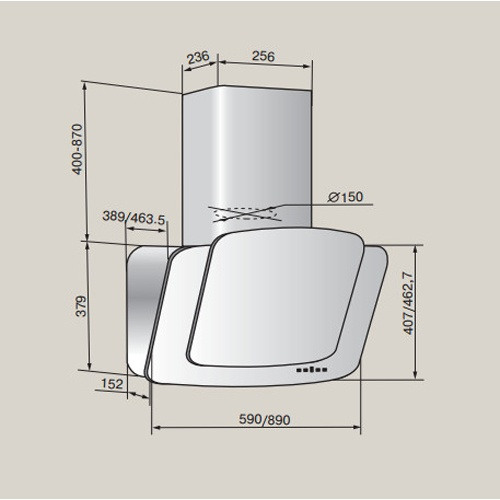 Вытяжка TEKA DCA 60 BLACK 40495402 купить с доставкой по Москве и Московской области в интернет-магазине ТехноВегас