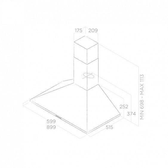 Вытяжка ELICA TAMAYA RAIL CRBR/A/90 (PRF0057593B)
