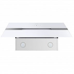 Каминная вытяжка Maunfeld Mersey 90 нержавейка/белое стекло купить с доставкой по Москве и Московской области в интернет-магазине ТехноВегас