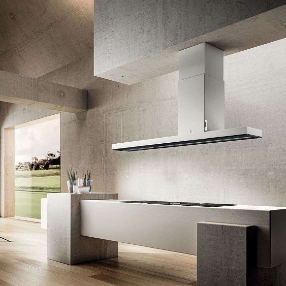 Вытяжка ELICA HAIKU ISLAND WH/A/120 купить с доставкой по Москве и Московской области в интернет-магазине ТехноВегас