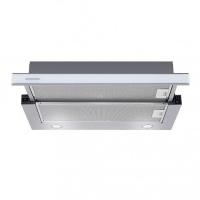 Встраиваемая вытяжка Maunfeld VS Slide 60 металлик/белое стекло