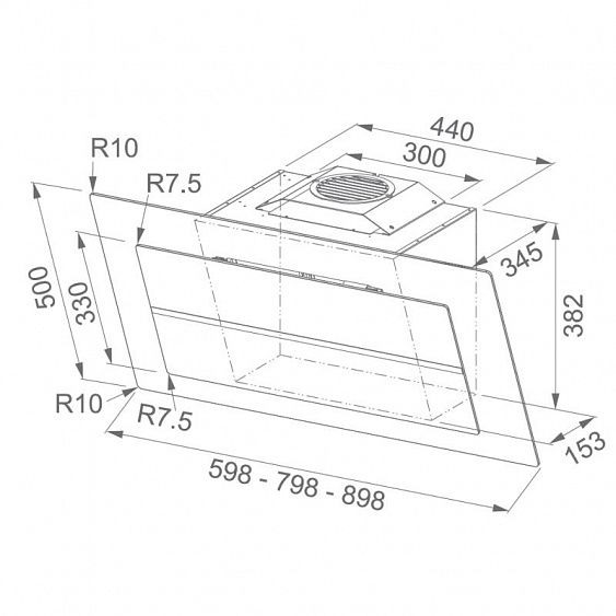 Вытяжка FRANKE 110.0338.358 FRANKE FMPL 906 WH B + угольный фильтр купить с доставкой по Москве и Московской области в интернет-магазине ТехноВегас