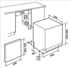 Посудомоечная машина KUPPERSBUSCH igvs 6608.3 купить с доставкой по Москве и Московской области в интернет-магазине ТехноВегас