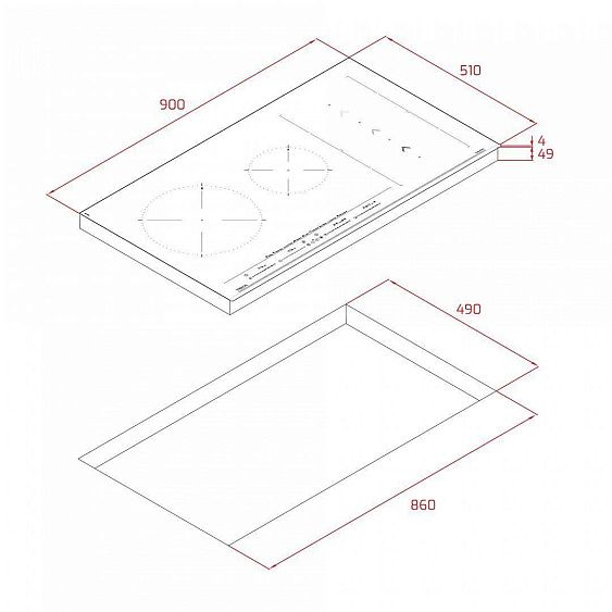 ВАРОЧНАЯ ПОВЕРХНОСТЬ TEKA IZS 96700 MST BLACK купить с доставкой по Москве и Московской области в интернет-магазине ТехноВегас