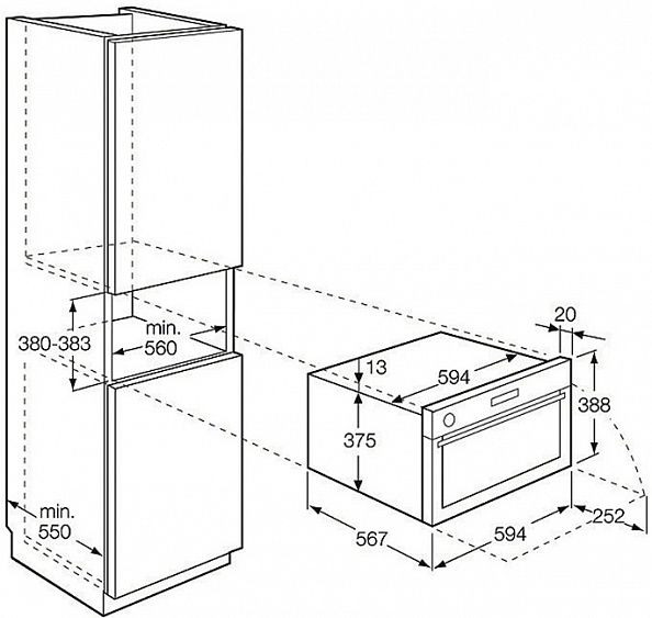 Духовой шкаф  AEG ks 8454801 m купить с доставкой по Москве и Московской области в интернет-магазине ТехноВегас