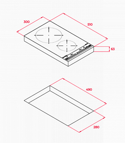 Индукционная стеклокерамическая панель TEKA IZC 32300 DMS (112510001) купить с доставкой по Москве и Московской области в интернет-магазине ТехноВегас