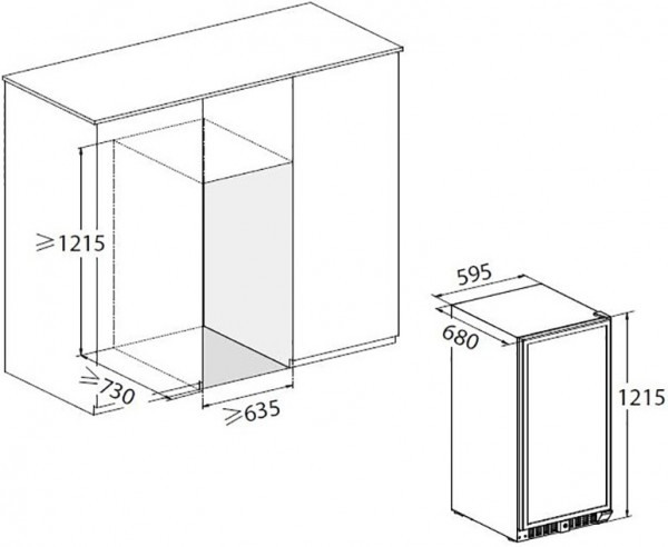 Винный шкаф DUNAVOX  exclusive dx-94.270dbk