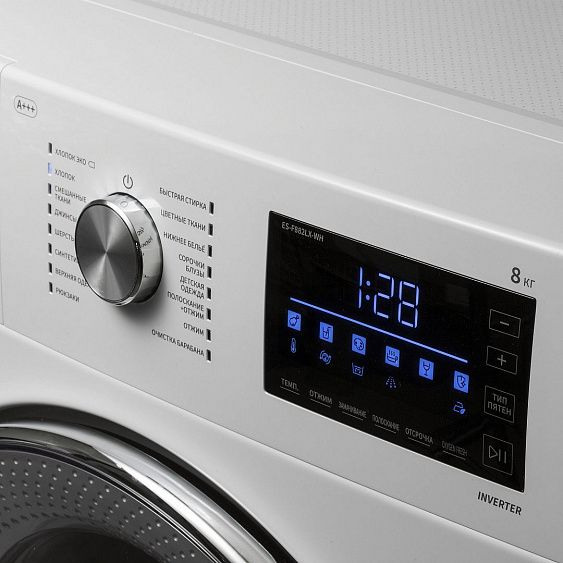 Стиральная машина Sharp ES-F882LX-WH купить с доставкой по Москве и Московской области в интернет-магазине ТехноВегас