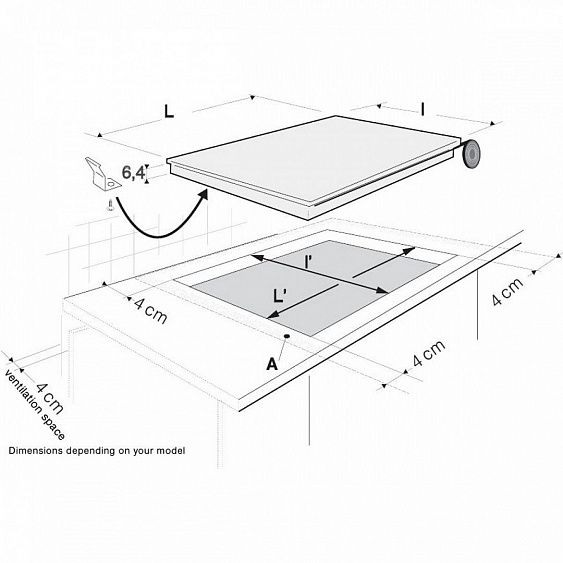 Поверхность DE DIETRICH dtv 1124 x купить с доставкой по Москве и Московской области в интернет-магазине ТехноВегас