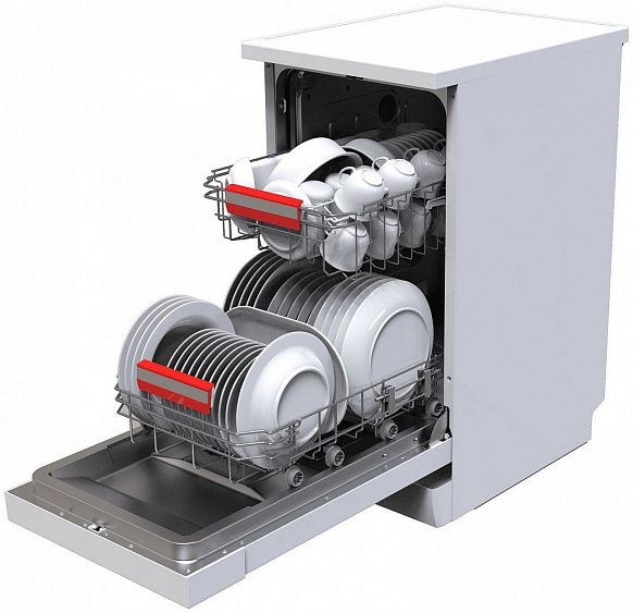 ПОСУДОМОЕЧНАЯ МАШИНА TOSHIBA DW-10F1(W)-RU купить с доставкой по Москве и Московской области в интернет-магазине ТехноВегас