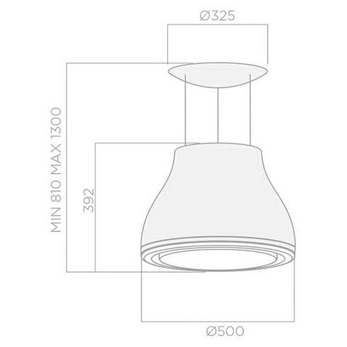 Вытяжка Elica SHINING CAST IRON/F/50 купить с доставкой по Москве и Московской области в интернет-магазине ТехноВегас