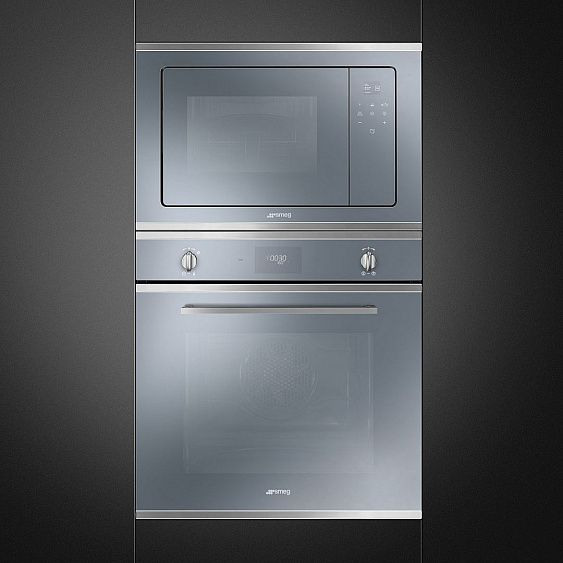 Встраиваемая микроволновая печь SMEG FMI420S2 купить с доставкой по Москве и Московской области в интернет-магазине ТехноВегас
