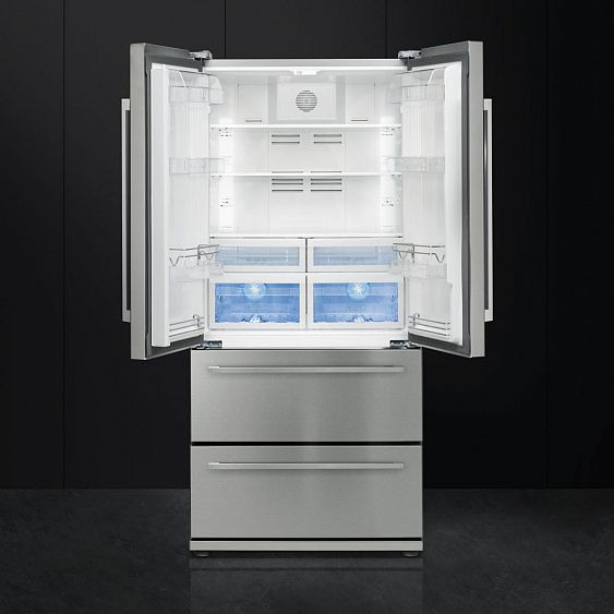 Холодильник SMEG fq55fxe купить с доставкой по Москве и Московской области в интернет-магазине ТехноВегас