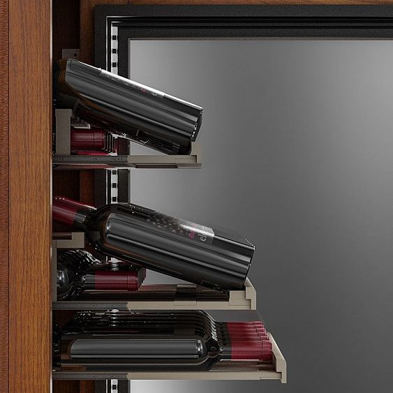 Винный шкаф COLDVINE C66-WB1 (Modern) купить с доставкой по Москве и Московской области в интернет-магазине ТехноВегас