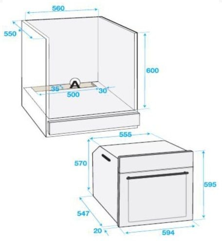 Электрический духовой шкаф BEKO bim 24301wcs купить с доставкой по Москве и Московской области в интернет-магазине ТехноВегас