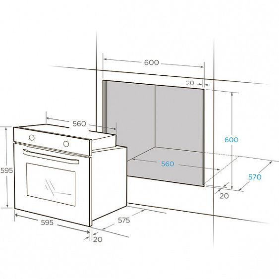 Духовой шкаф Midea MO 781 E 4 SPX купить с доставкой по Москве и Московской области в интернет-магазине ТехноВегас