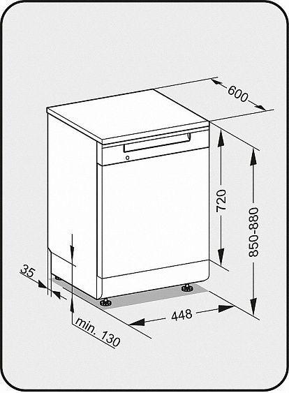 Посудомоечная машина Miele G 4620 SC