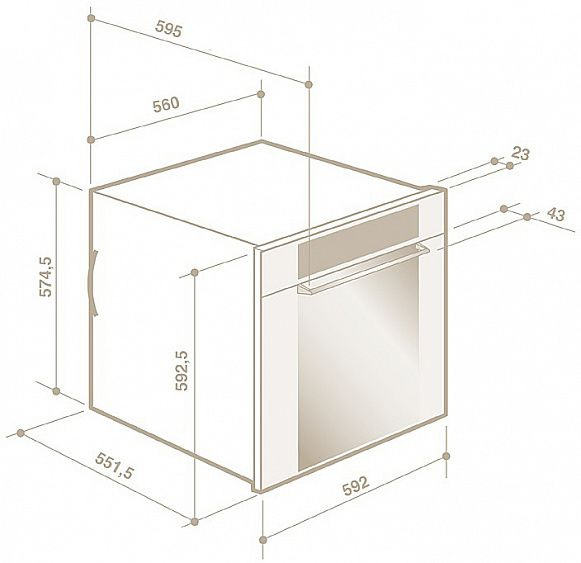 Духовой шкаф DE DIETRICH doc 1110 x