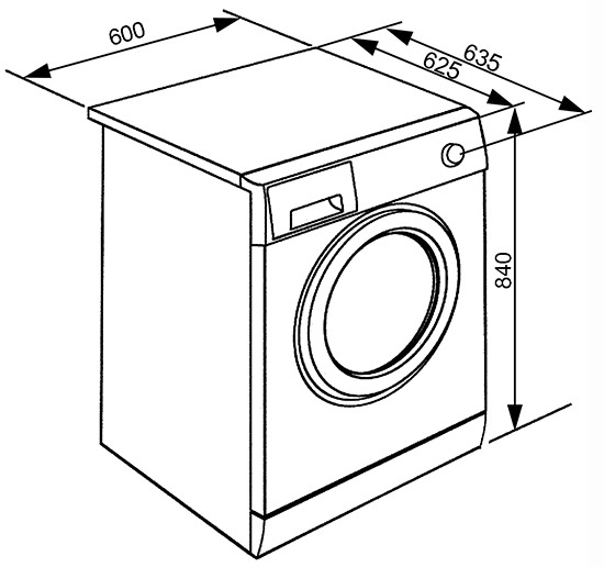 Стиральная машина с фронтальной загрузкой SMEG WHT1114LSRU