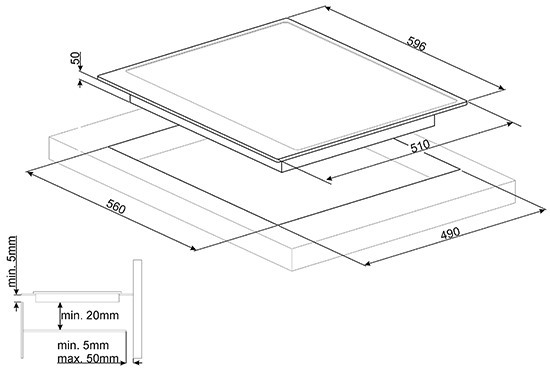 Электрическая поверхность SMEG PI964P