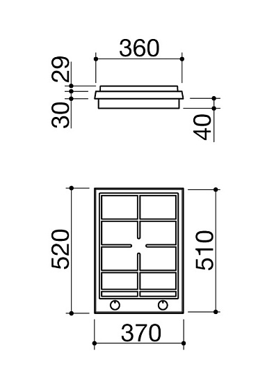Варочная поверхность BARAZZA 1PTI1