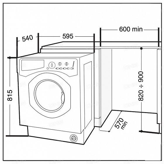 Стиральная машина HOTPOINT-ARISTON cawd 1297