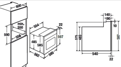 Духовой шкаф KUPPERSBUSCH EEB 6551.0 JX1 Stainless Steel купить с доставкой по Москве и Московской области в интернет-магазине ТехноВегас