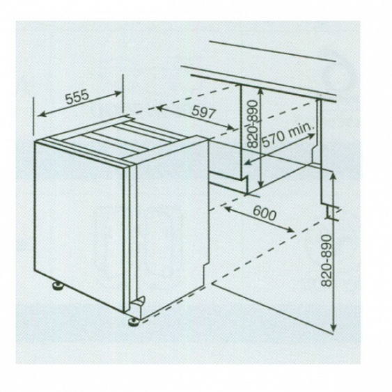 Посудомоечная машина WHIRLPOOL adg 8798 a+ pc купить с доставкой по Москве и Московской области в интернет-магазине ТехноВегас