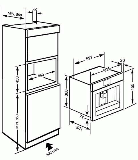Встраиваемая кофемашина SMEG CMS6451X купить с доставкой по Москве и Московской области в интернет-магазине ТехноВегас