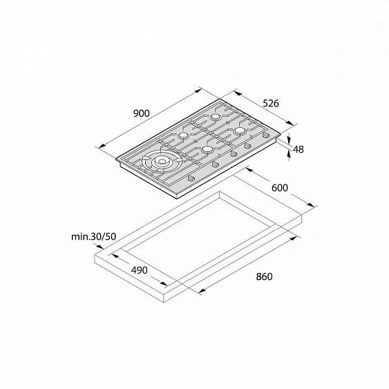 Поверхность ASKO HG1986SB