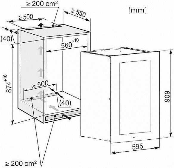Винный шкаф Miele KWT 6422 iG купить с доставкой по Москве и Московской области в интернет-магазине ТехноВегас